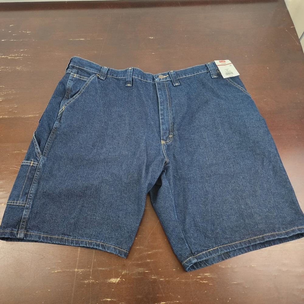 Wrangler Five Star 44 Carpenter 10' Inseam Denim Shorts Flex‎ Relaxed - Picture 3 of 5